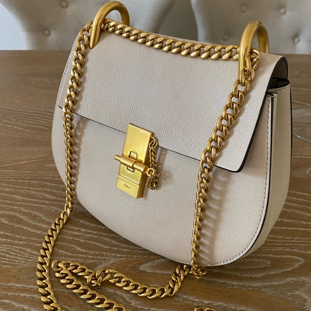 Chloe Drew small leather shoulder/crossbody bag